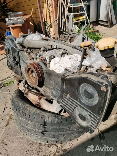 Двигатель subaru ej20k