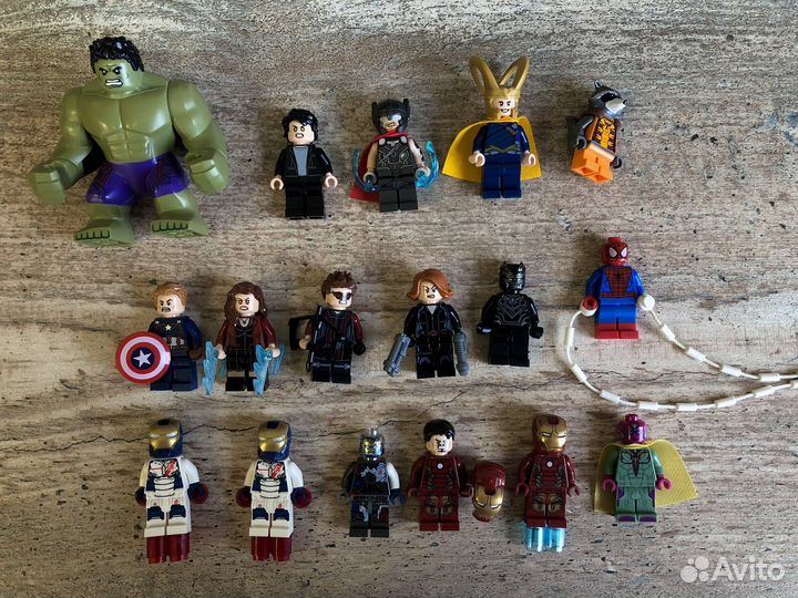 Lego мстители, башня мстителей, халкбастер