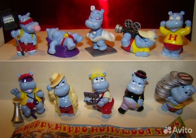 Бегемоты Голливуд, офисные киндер серии