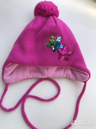 Шапка шлем 3-6 лет. Шапочка зима р 52-54