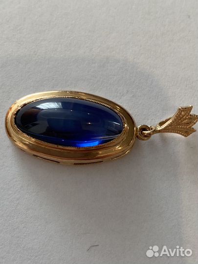 Золотая подвеска 583 пробы СССР