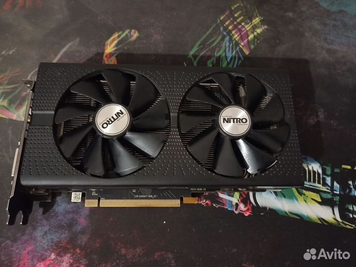 Видеокарта Sapphire nitro RX570 8GB