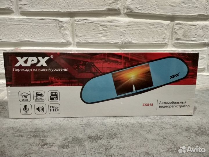 Видеорегистратор зеркало XPX ZX818