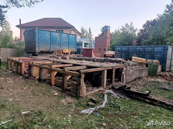 Демонтаж Снос дома в Чехове