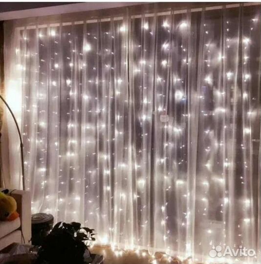 Гирлянда шторы