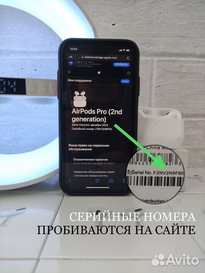 Наушники apple airpods / airpods 3 / airpods pro