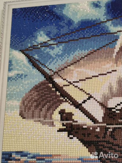 Алмазная мозаика готовая 50*40