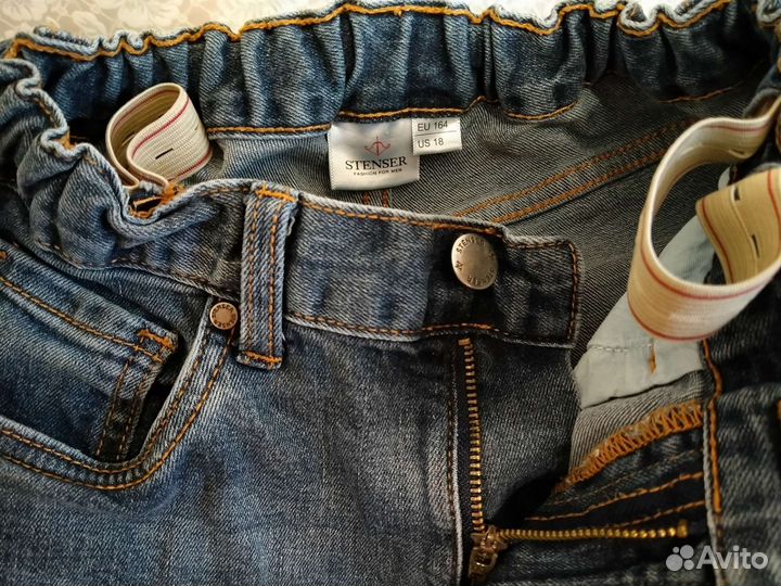 Джинсы для мальчика р.158-164