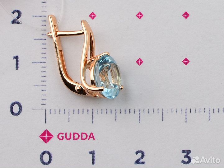 Серьги золотые