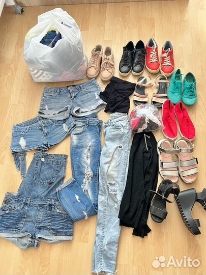 Вещи 42-44 +обувь женские 38-39