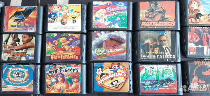 Картриджи сега sega