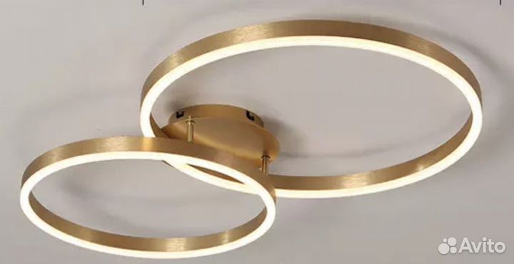 Светильник-люстра потолочный светодиодный