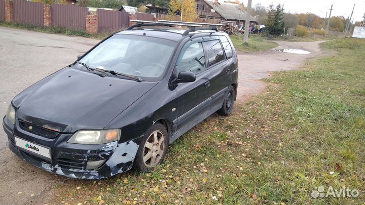 Mitsubishi Space Star 1.8 AT, 2004, битый, 220 000 км