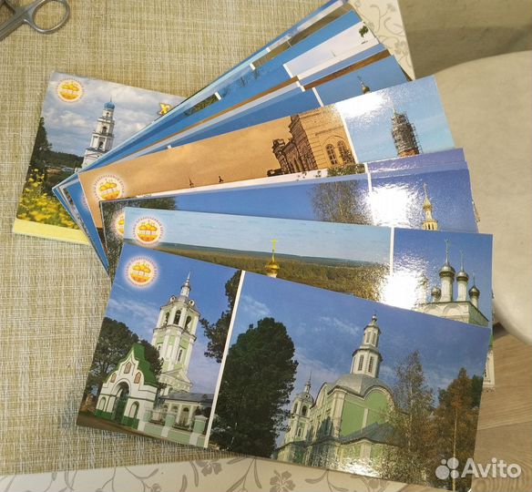 Набор открыток Храмы православной Вятки