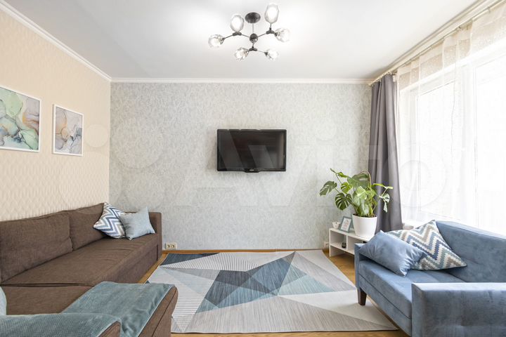 2-к. квартира, 55 м², 4/16 эт.