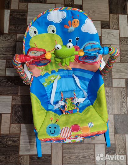 Шезлонг/кресло-качалка для новорождённых