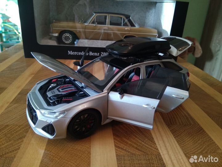 Audi RS6 Avant, 1/24, silver grey