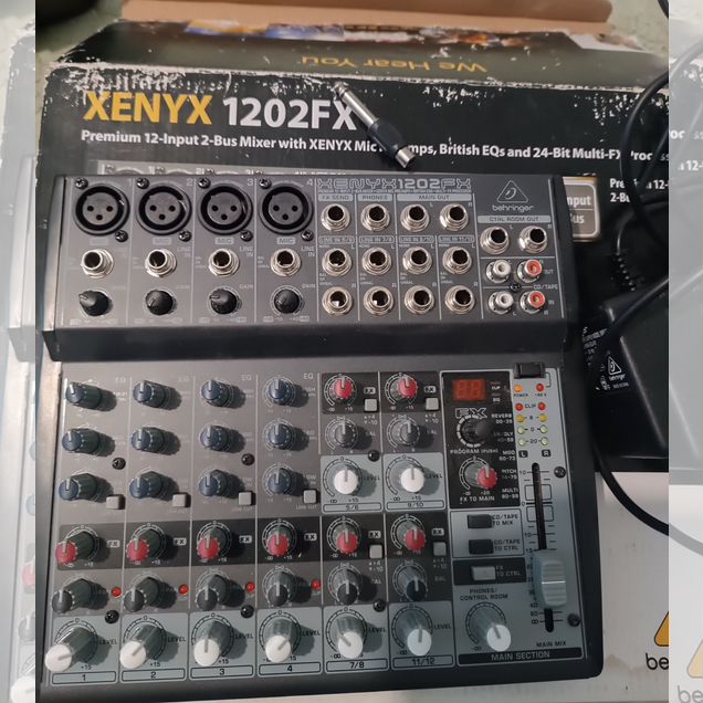 Микшерный пульт behringer xenyx 1202fx