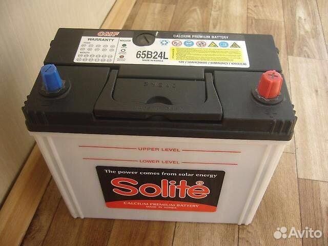 Аккумулятор Solite 65B24L
