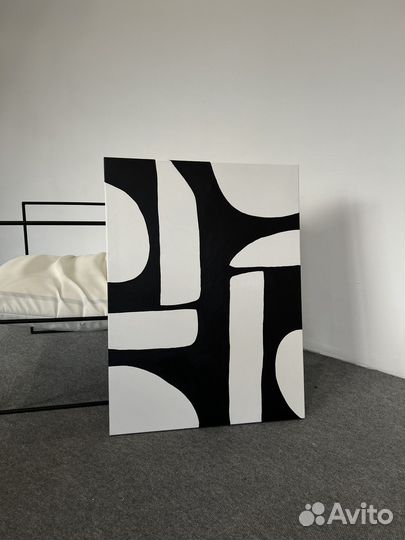 Картина абстракция в наличии в интерьер 60х80 см