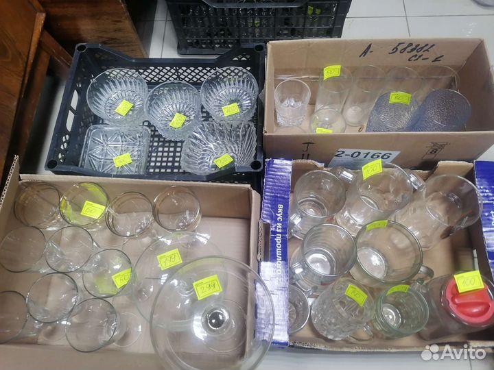 Хрусталь, стекло