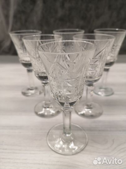 Хрустальные бокалы СССР