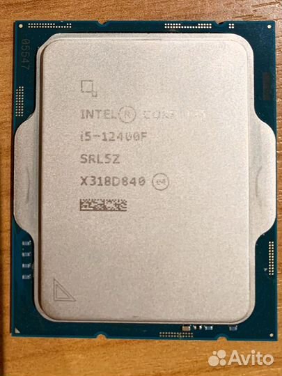 Процессор intel core i5 12400f oem