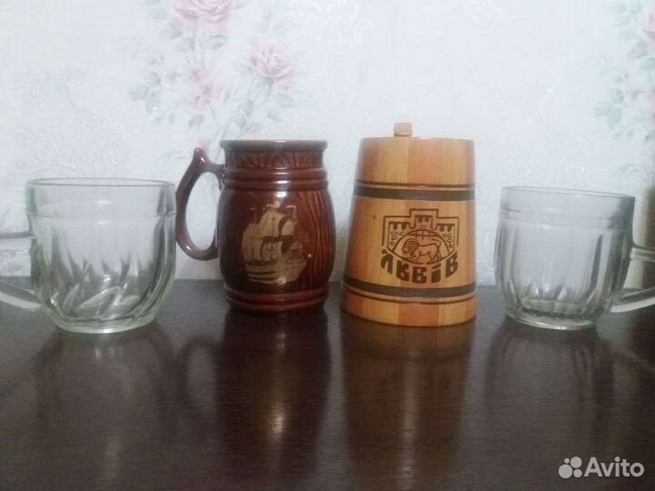 Пивные кружки, бакалы. СССР