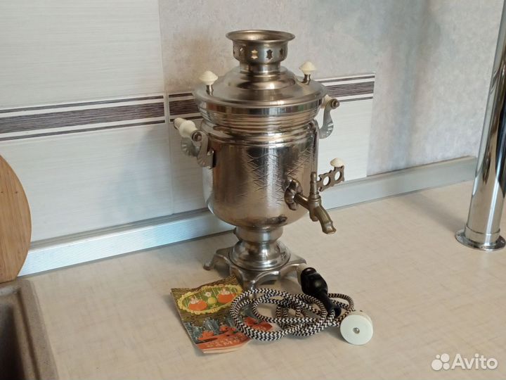 Самовар тульский электрический, СССР