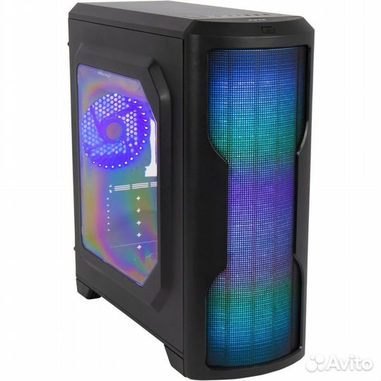 Корпус компьютерный hiper M62 Black Новый