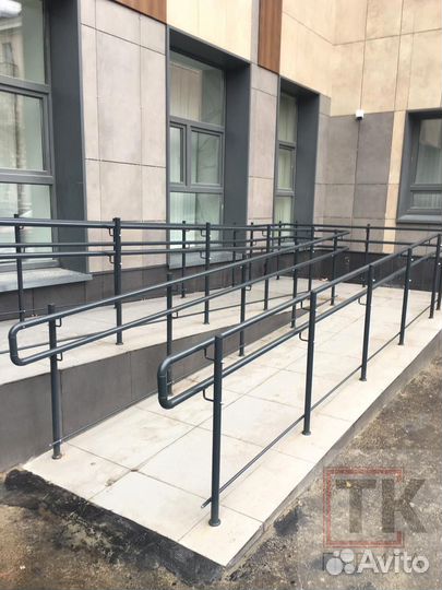 Перила из нержавейки, ограждение