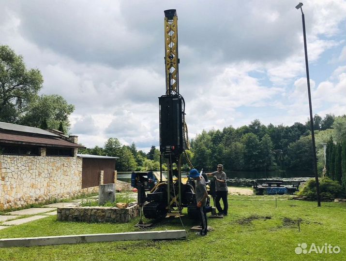 Ж/б сваи, забивка свай, фундамент на ж/б сваях