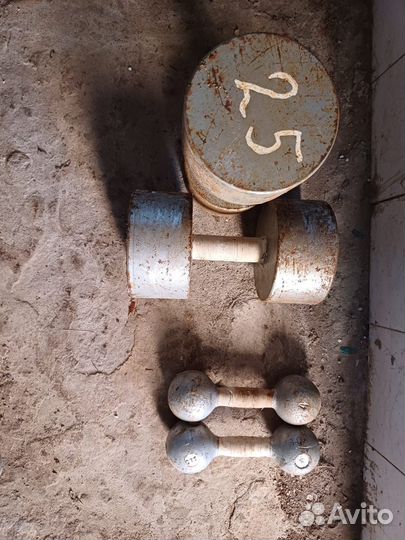 Гантели, штанга