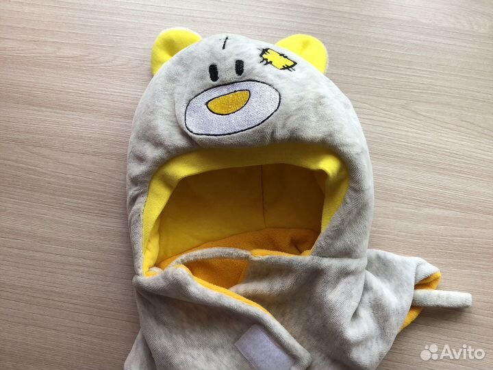 Шапка шлем детская