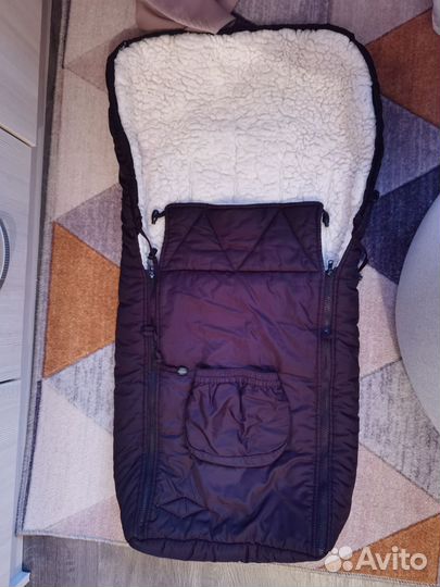 Конверт зимний на овчине