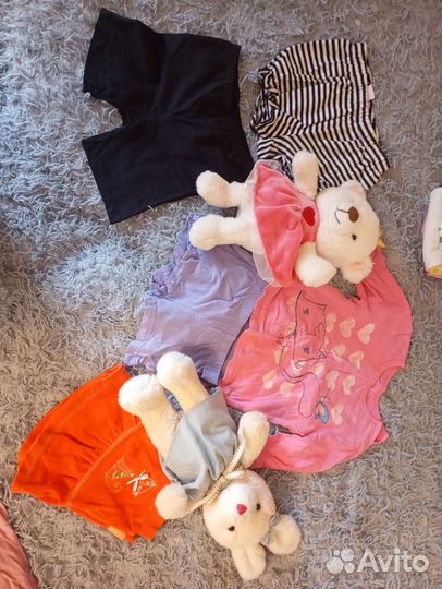 Вещи пакетом на девочку 74 80 86(30 вещей)