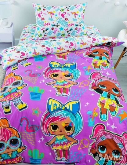 Детское постельное белье 1.5 спальное