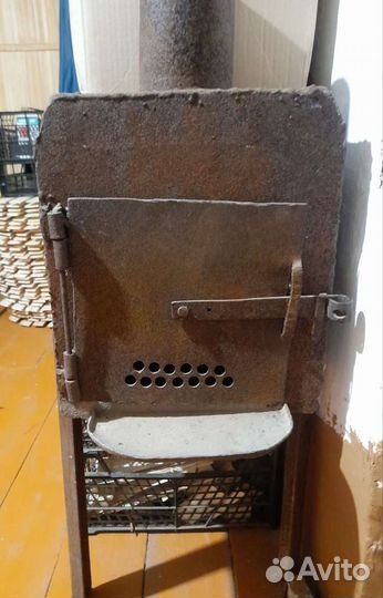 Печь буржуйка с трубой