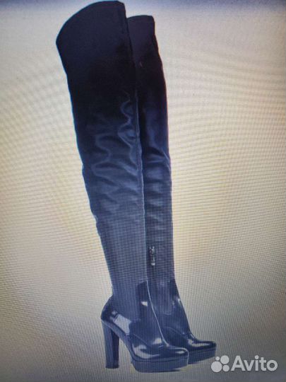 Ботфорты Giovanni Fabiani 37,5 размер Италия