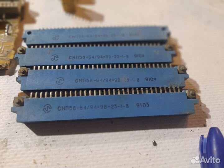 Разъемы СССР на аффинаж