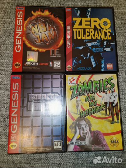 Лот игр на Sega Genesis