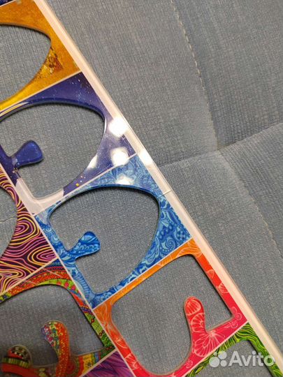 Счастливая азбука и цифры магнитная