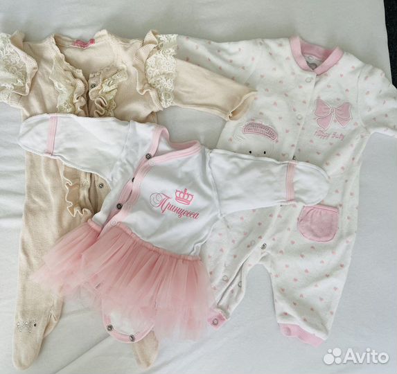 Детские вещи пакетом для девочки