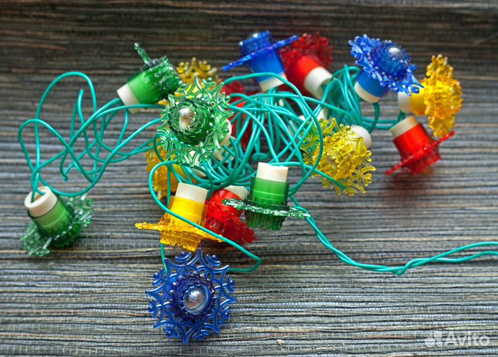 Гирлянда ёлочная СССР. В ремонт