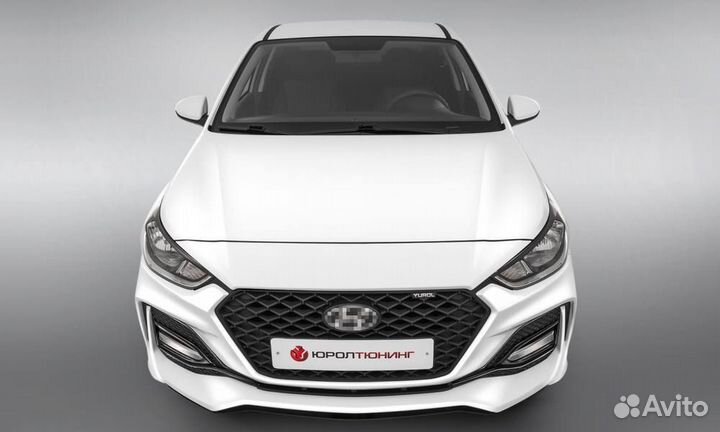 Бампер передний Юрол quant romb на Хендай