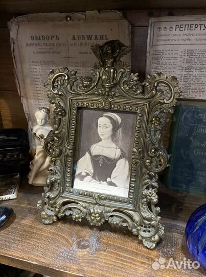 Антикварная Рамка для фотографии, царская Россия