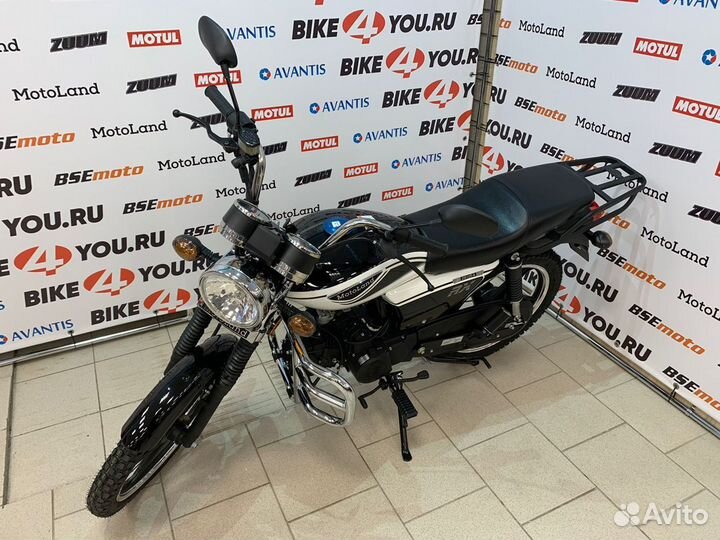 Мотоцикл Motoland Альфа RX 125 Черный