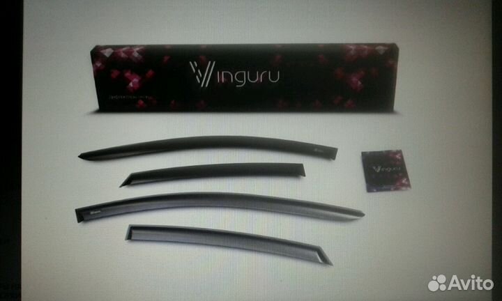 Дефлекторы Vinguru окон ниссан альмера G15 2012-20