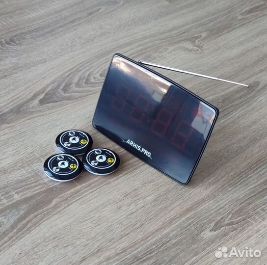 Кнопка вызова персонала или официанта с табло