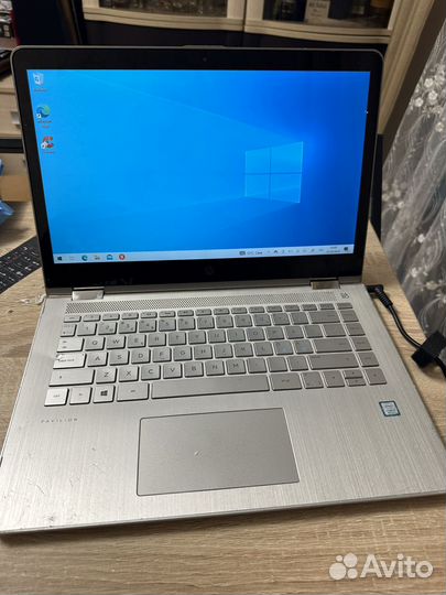 Hp pavilion x360 14-ba102no, трансформер i5 8250u